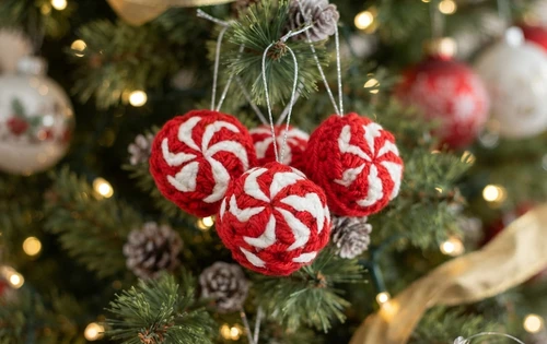 6. Crochet Peppermint Candy Pattern