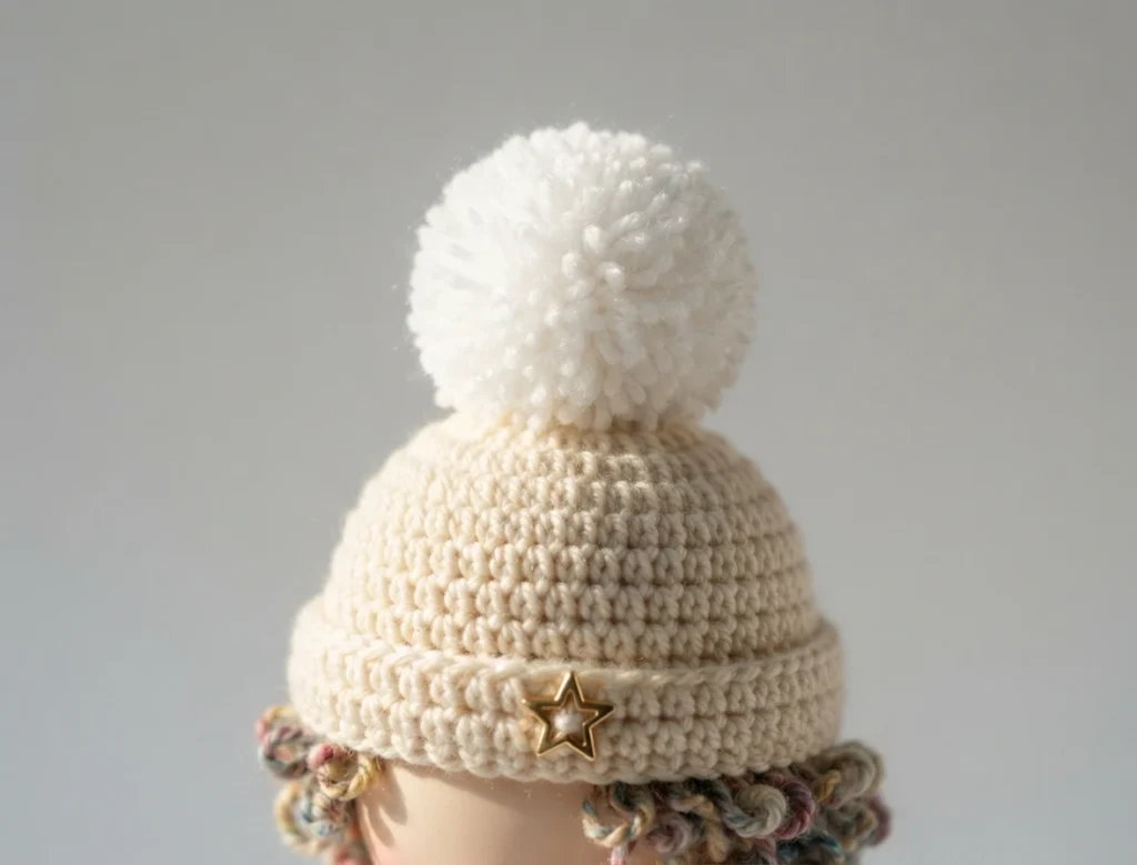 Clown Amigurumi Doll - Free Crochet Pattern - crochet detail