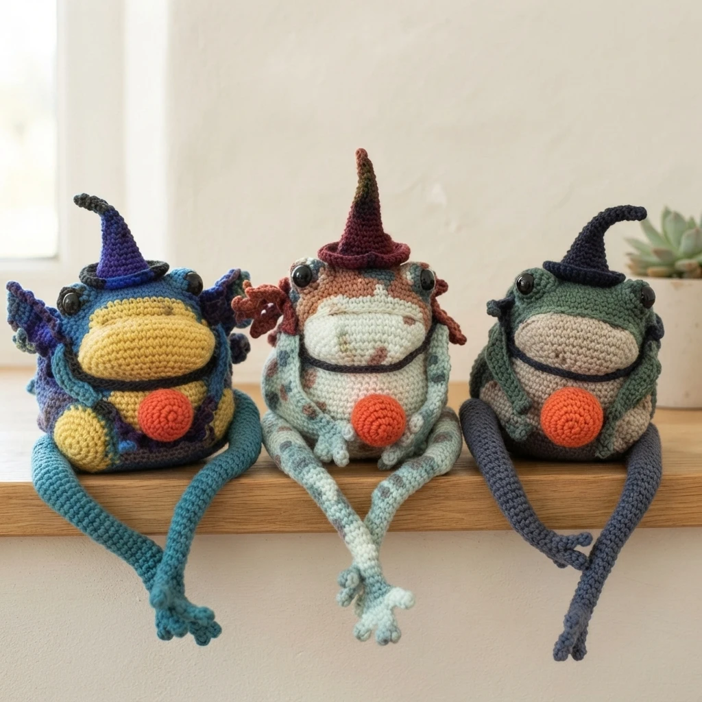 Ravelry: Cat Clown Hat and Collar Add-On pattern by Maggie L. Wood - crochet detail