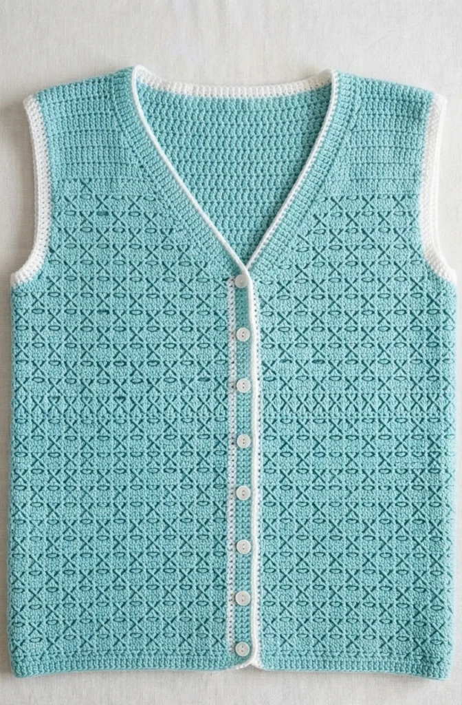 Grace Vintage Cardigan Crochet Tutorial | Susan's Family - crochet detail