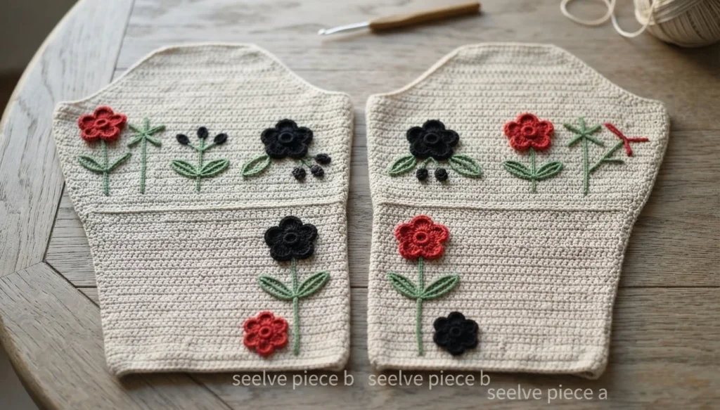 Grace Vintage Cardigan Crochet Tutorial | Susan's Family - crochet detail