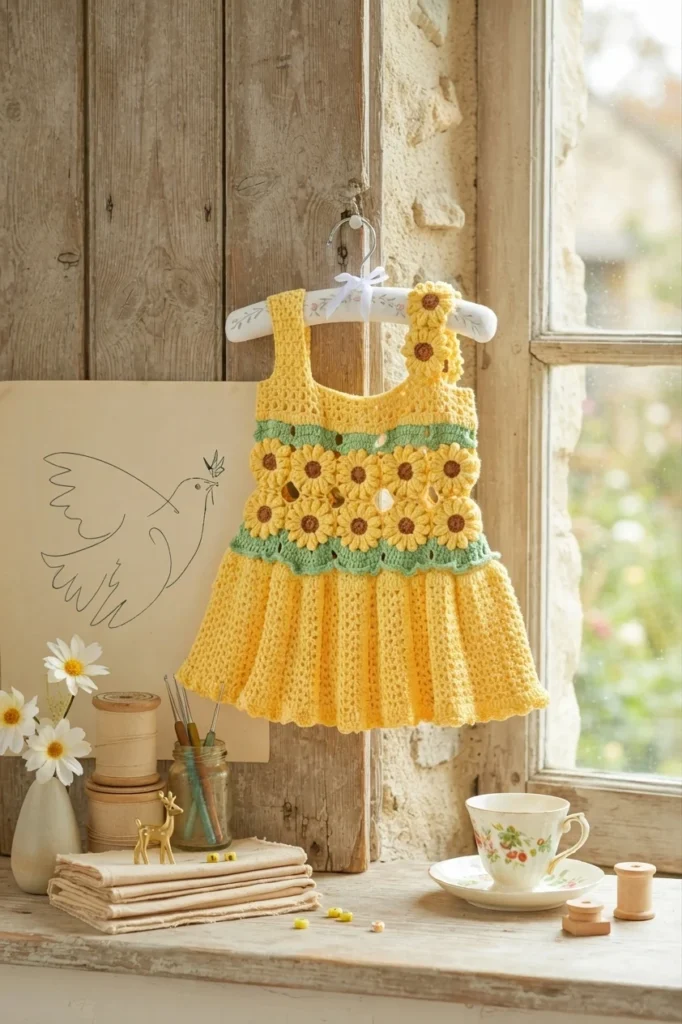 Grace Vintage Cardigan Crochet Tutorial | Susan's Family - crochet detail